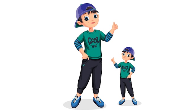 Imágenes de niños de dibujos animados