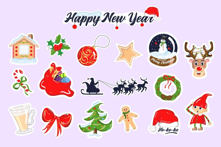 Imágenes sobre el tema de la Navidad, el Año Nuevo y el invierno