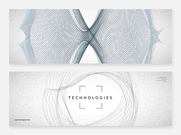 Imágenes de tecnología abstracta Tecnología digital