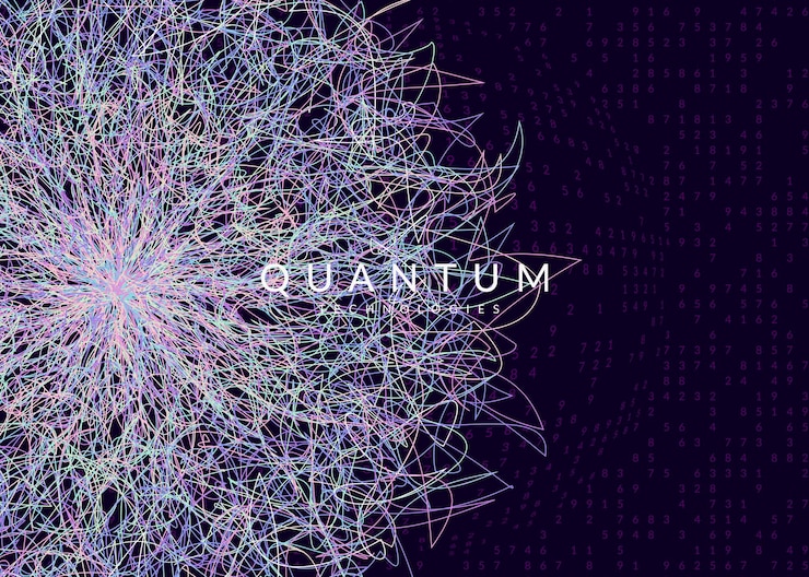Vector imágenes tecnológicas abstractas. fondo de tecnología digital. inteligencia artificial, aprendizaje profundo y concepto de big data para plantilla de software. telón de fondo de imágenes de tecnología abstracta vectorial.