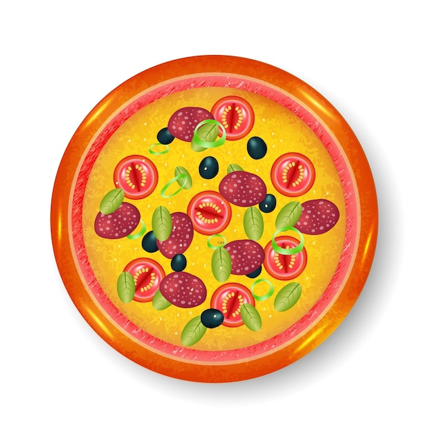 Imágenes vectoriales de pizza