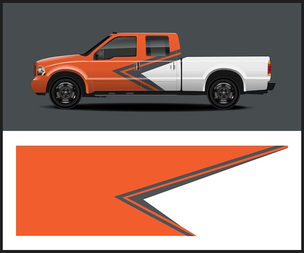 Imanes para automóviles y diseño de envoltura para vehículos de envoltura, autos de carreras, camionetas de carga, camionetas