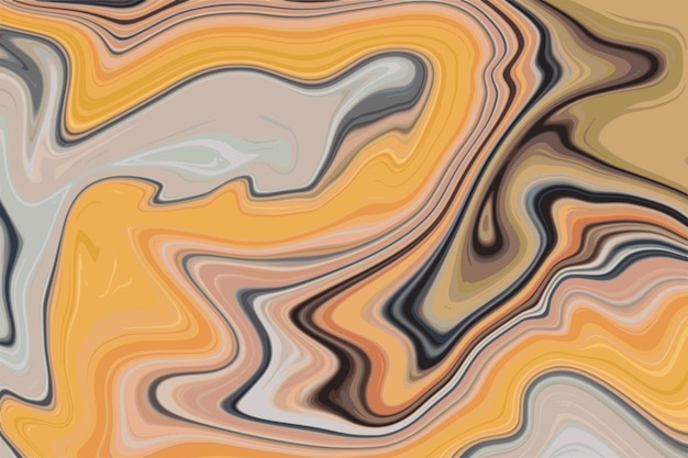 Imitación de textura de mármol, manchas líquidas de colores, diseño vectorial