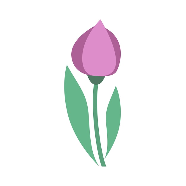Imple Ilustraciones vectoriales florales para uso de diseño