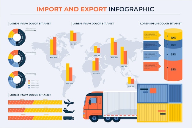 Vector importar y exportar gráficos dibujados a mano.