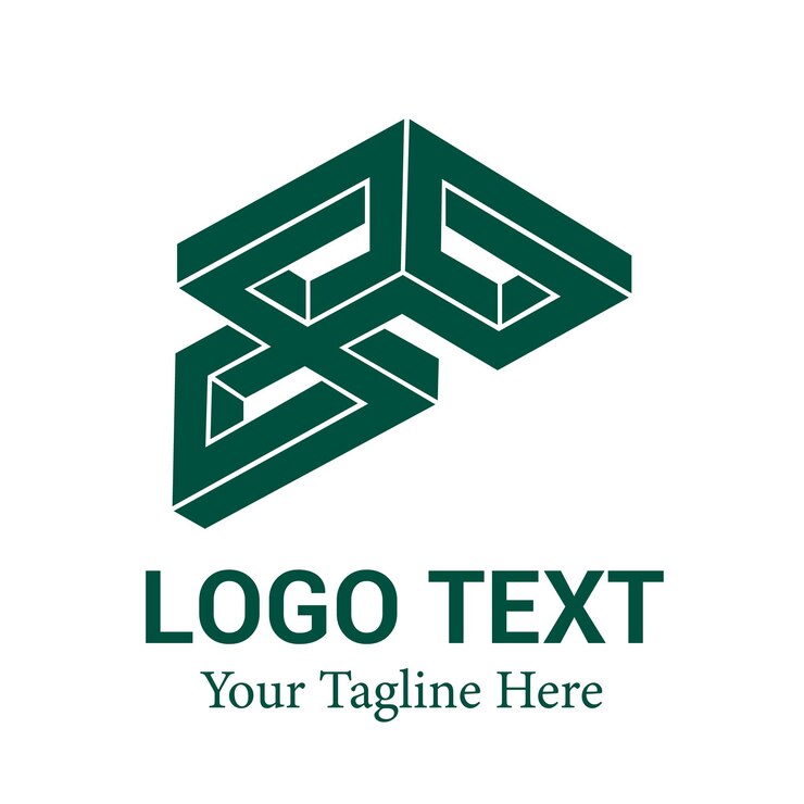 Vector imposibles figuras diseño de logotipo descarga de imagen vectorial