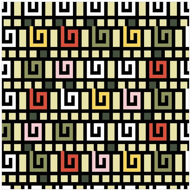 Impresión abstracta de ambos lados archivo repetido formato de archivo vectorial diseño sin costuras mejor para la impresión