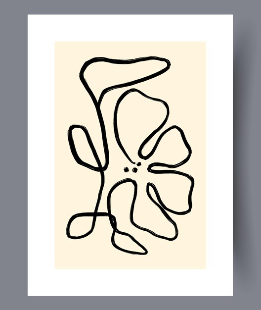 Impresión de arte de pared de experimento de circuito abstracto