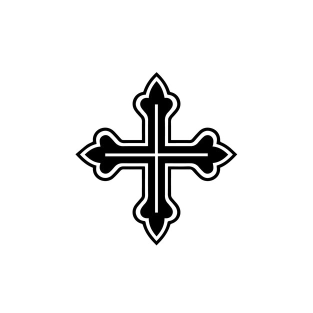 Impresión de corte cruzado vectorial en blanco y negro