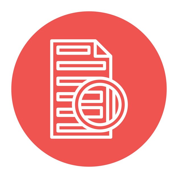 Impresión fina de la imagen vectorial del icono Se puede utilizar para la impresión
