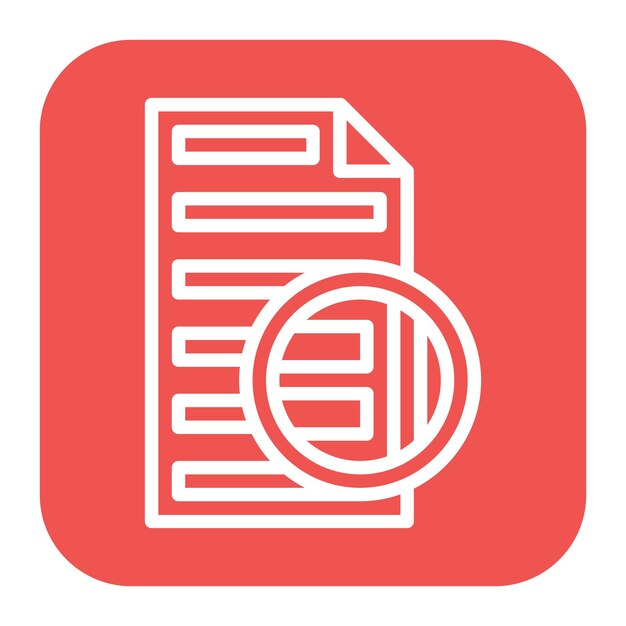 Impresión fina de la imagen vectorial del icono Se puede utilizar para la impresión