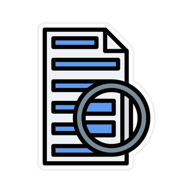 Impresión fina de la imagen vectorial del icono Se puede utilizar para la impresión