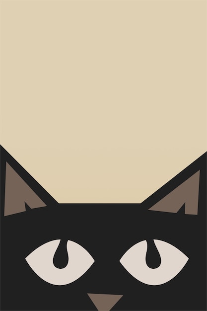 Impresión de gato, arte de pared, decoración de guardería, pintura en lienzo de gato Neutral minimalista, decoración moderna para habitación, póster, decoración artística de pared de gato bohemio