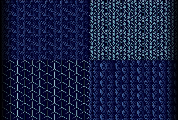 impresión geométrica