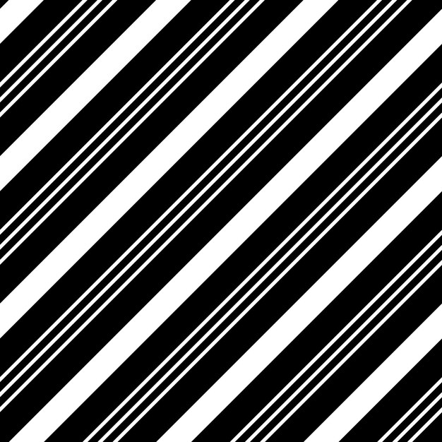 Vector impresión de gráficos vectoriales de patrones sin fisuras en blanco y negro a rayas en telas, camisas, textiles.