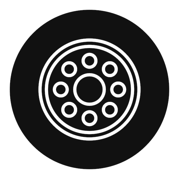 Impresión de la imagen vectorial del icono de la cámara Se puede utilizar para la fabricación aditiva