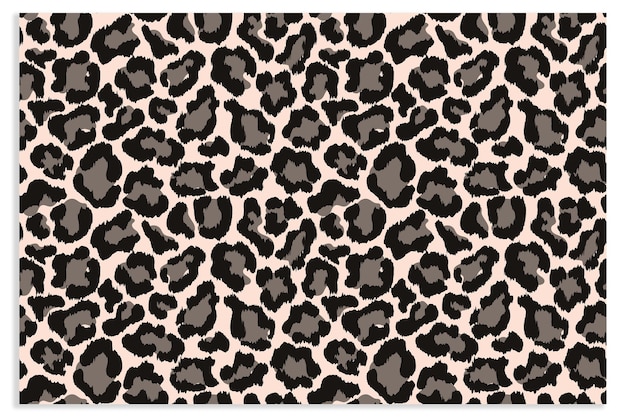 Impresión de leopardo patrón sin costuras impresión de animales para tela
