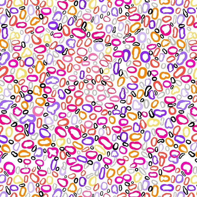 Impresión de patrón de puntos abstractos para tela de ropa de camiseta o envoltura Vector es transparente y repea
