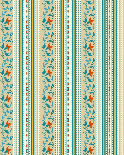 Impresión textil diseño de patrón de repetición sin costuras diseño de impresión de tela