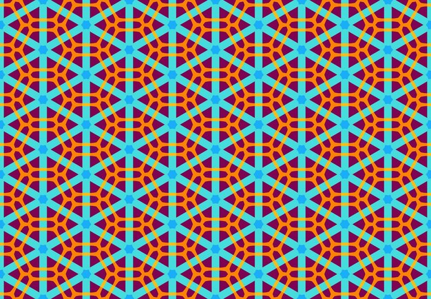 Impresión de textura sin costuras Papel de pared gráfico de moda Diseño artístico Patrón textil geométrico
