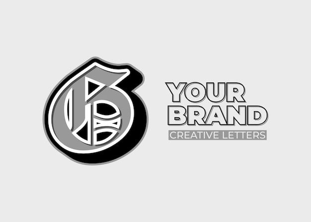 Impresionante conjunto de alfabeto de logotipo letra G