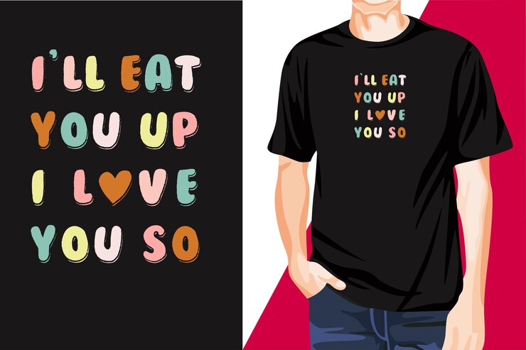 Impresionante diseño de impresión de camiseta de tipografía de Modren EyeCatchy