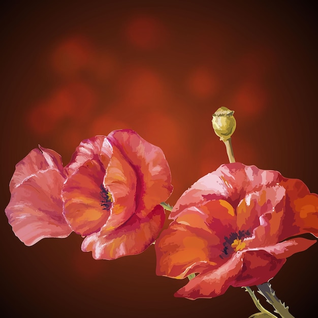 Impresionante ilustración floral que captura la esencia de la celebración de la primavera y el espíritu de las mujeres