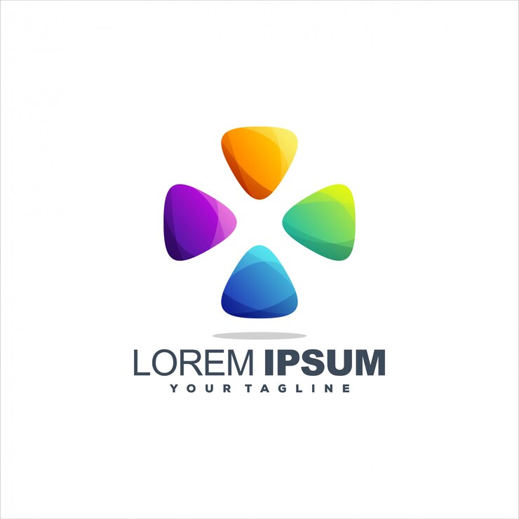 Vector impresionante letra x logo