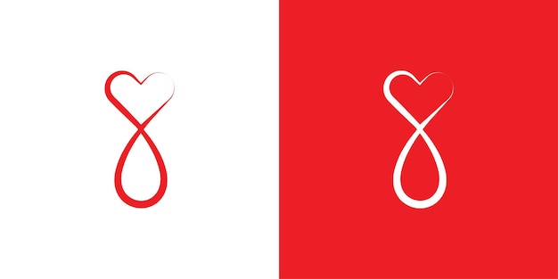Impresionante plantilla de diseño de logotipo de Love Water Drop