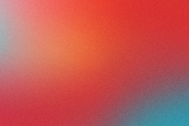 Impresionante textura granulada con tonos de naranja rojo y turquesa