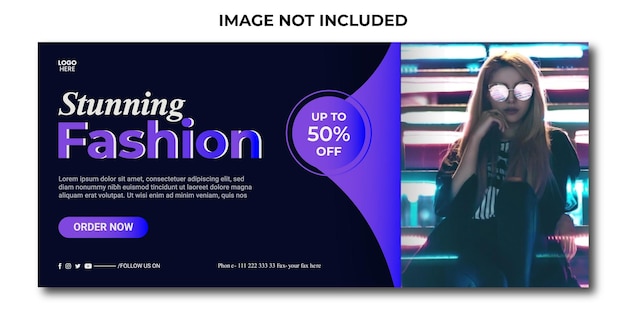 Impresionante venta de moda en la portada de Facebook