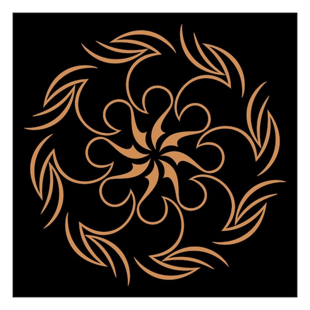 Impresionantes mandalas vectoriales en diferentes temas de estilo oriental y occidental para diseños de logotipos de lujo y libros para colorear