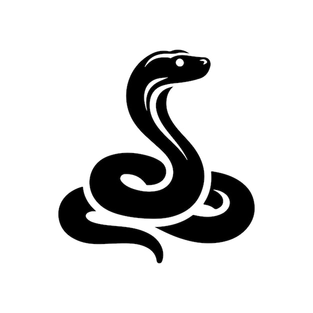 Impresionantes vectores de silueta de Boa Constrictor para el diseño gráfico