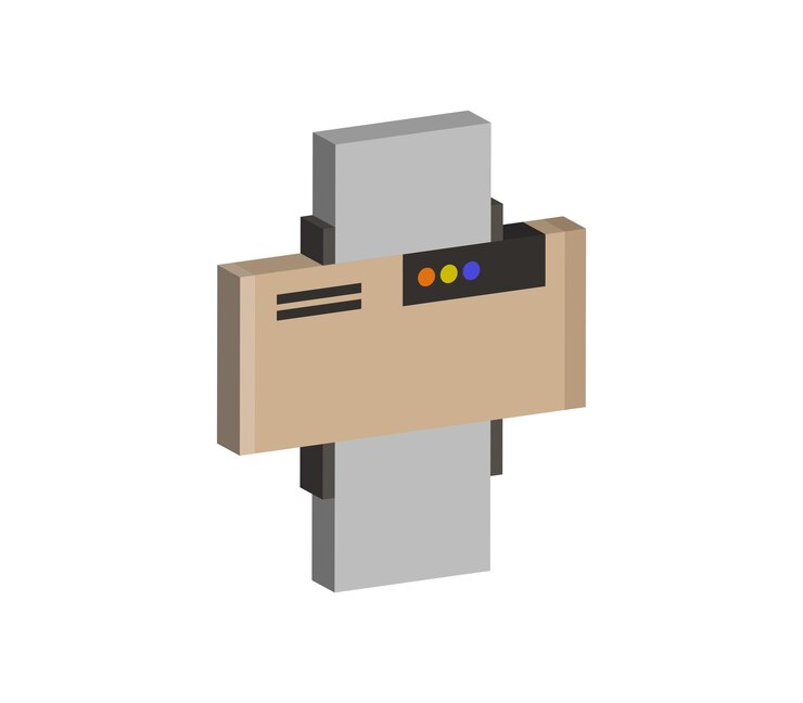 Vector impresora y impresora