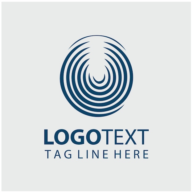 Imprime las ilustraciones vectoriales de los dedos del logotipo