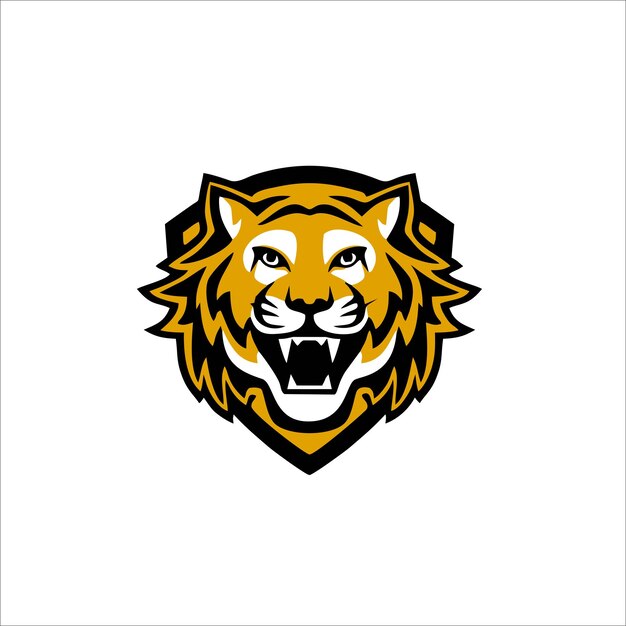 Imprimir el diseño del logotipo del tigre para su identidad y logotipo