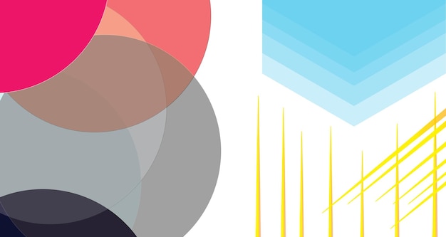 Imprimir un vector de fondo de colores abstractos
