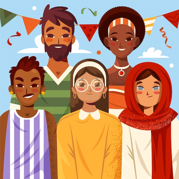 Inclusion and diversity illustration