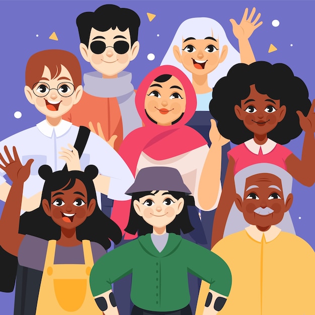 Inclusion and diversity illustration