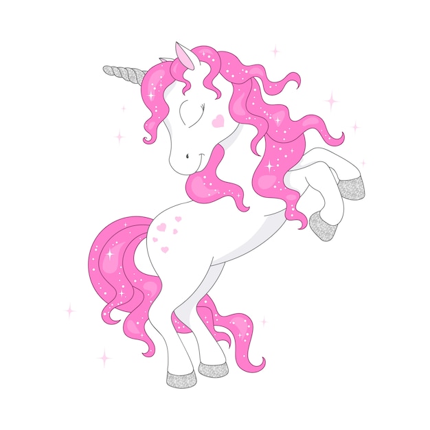 Increíble brillo unicornio