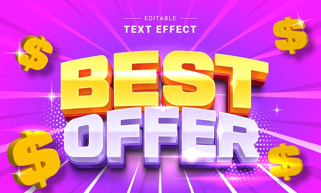 Increíble generador de efectos de texto en 3D