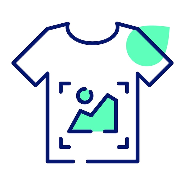 Un increíble icono de diseño de camiseta diseño vectorial de impresión de camisetas