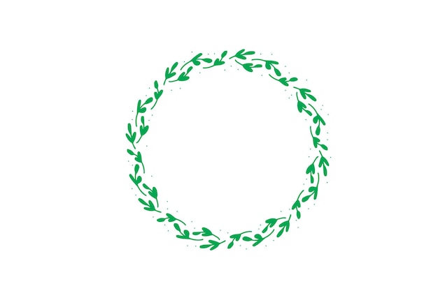Increíble ilustración de diseño vectorial de alpona redonda