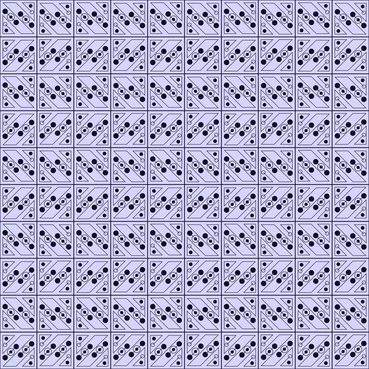 Vector increíble patrón geométrico. ideal para imprimir papel tapiz, en ropa, protector de pantalla de escritorio.