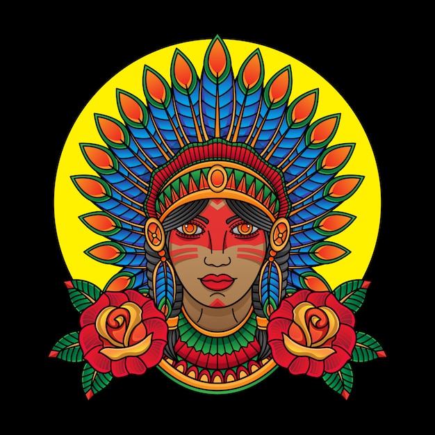India apache chica