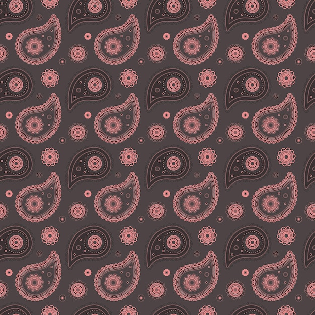 India floral a la elegancia decorativa Complejidad gráfica a la india plana Ropa álbum de recortes para delinear artístico