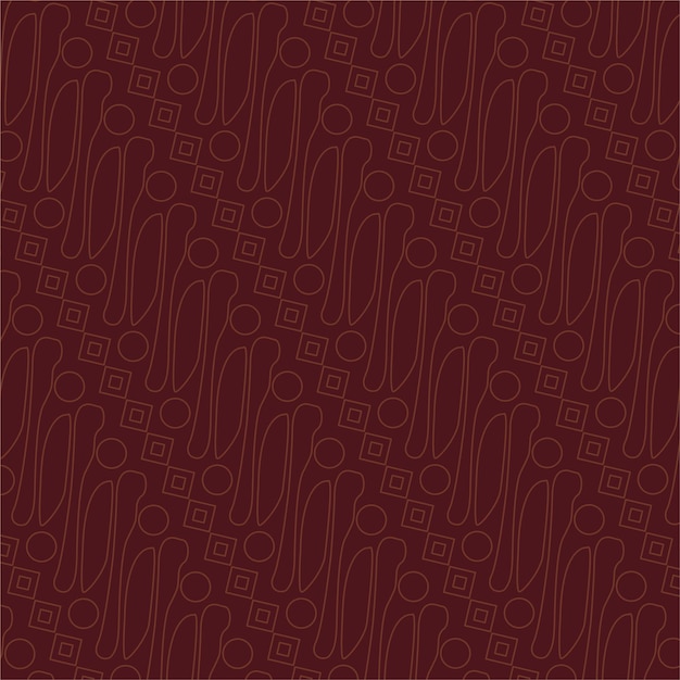 Indonés Batik Parang