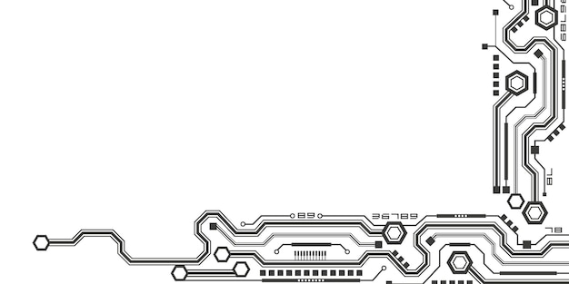 Industria de la ingeniería del futuro Dibujo técnico de circuitos eléctricos Nuevas tecnologías