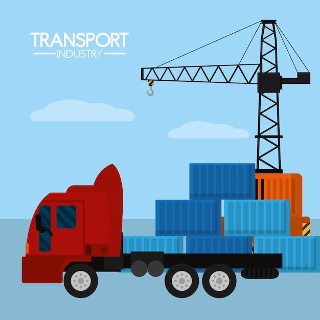 Industria de transporte marítimo y logística