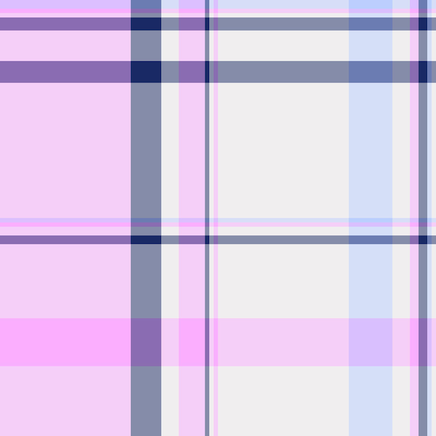 Infinity patrón a cuadros tartan manta textura sin costuras comprobar tela de Navidad fondo vector textil en colores claros y blancos